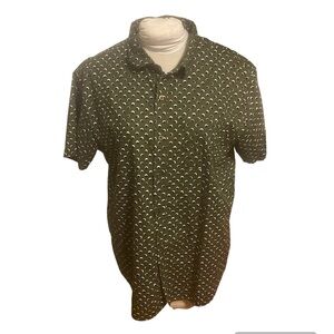 Super Massive Geometric Button Down Shirt